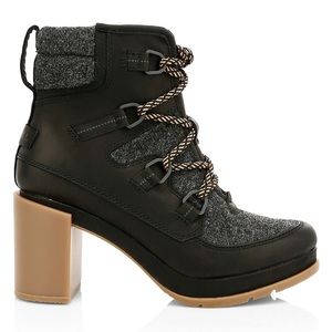 Sorel Blake Lace leather and felt hiking boots